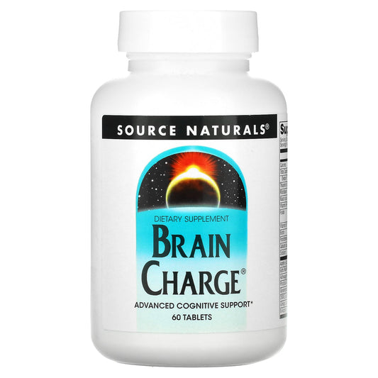 Source Naturals, Brain Charge, 60 Tablets