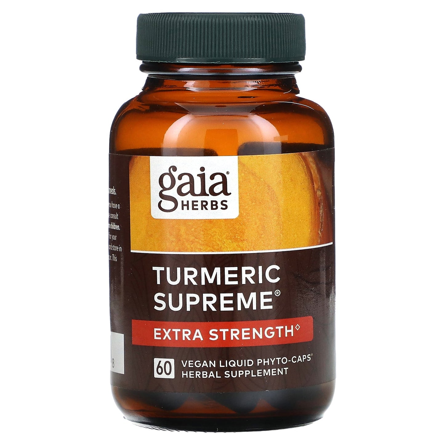 Gaia Herbs, Turmeric Supreme, Extra Strength, 60 Vegan Liquid Phyto-Caps