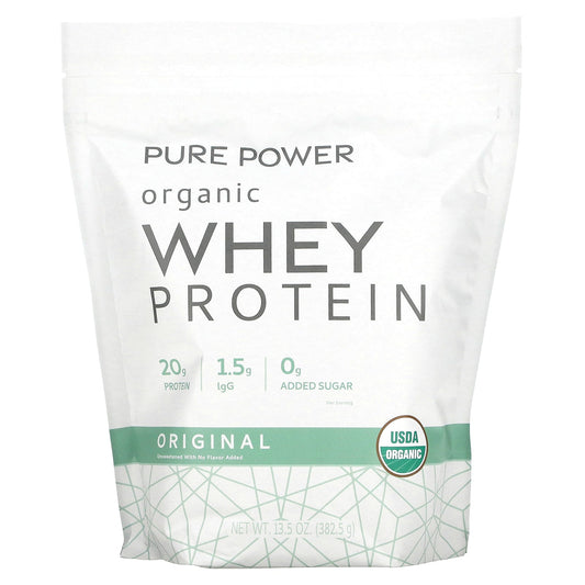 Dr. Mercola, Organic Whey Protein Pure Powder, Original, 13.5 oz (382.5 g)